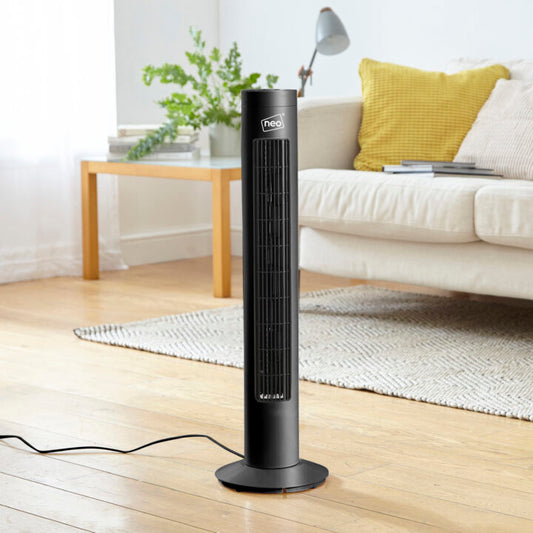 Neo 29" Aroma Scented 3 Speed Cooling Fan - Black