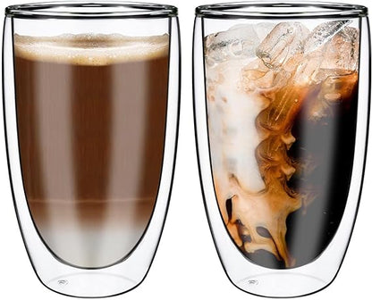 Double Wall Glasses Edgy Barware