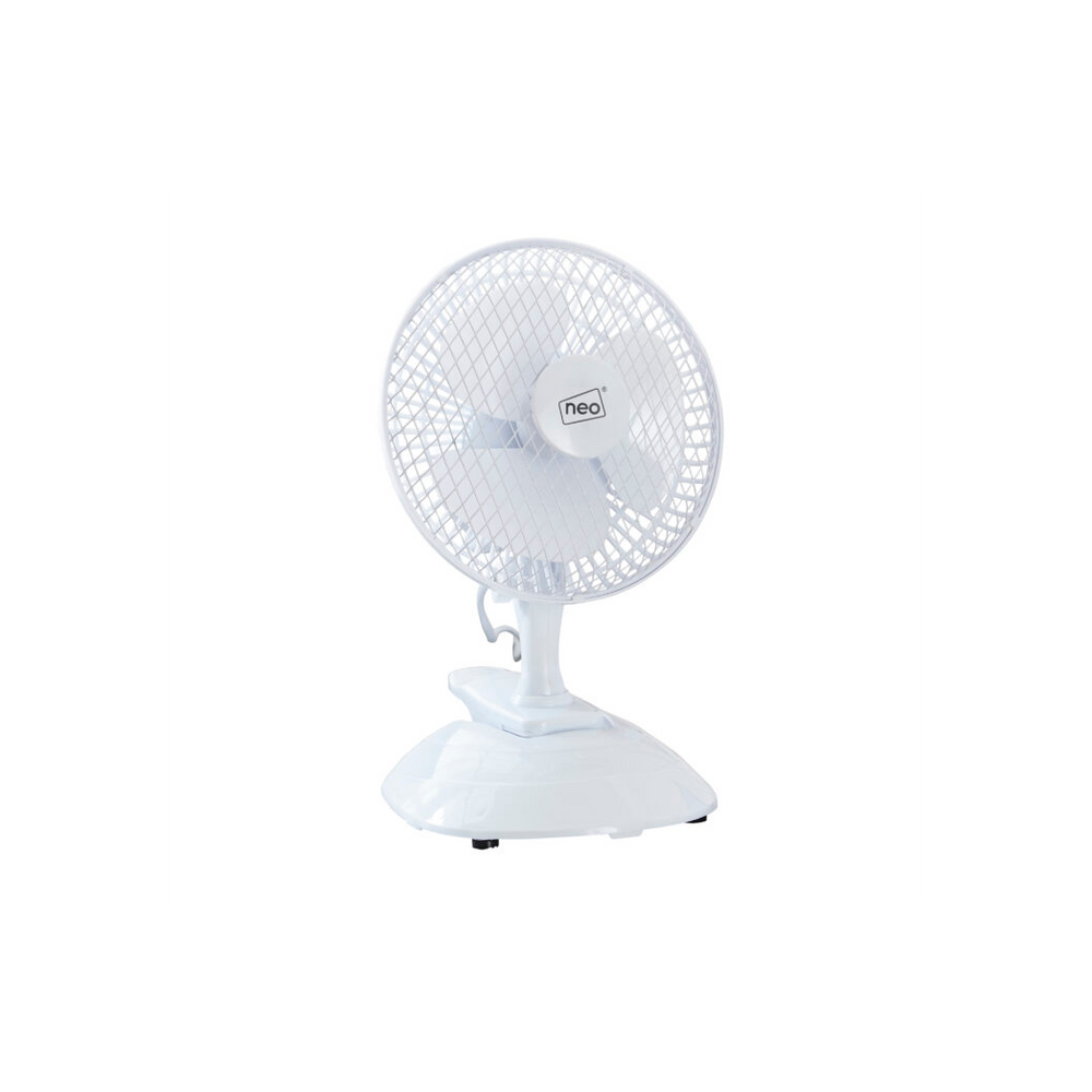 Neo Mini Clip Base Mount Desk Fan  White