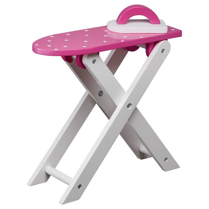 Olivia's Little World 18" Baby Doll Ironing Board & Iron Toy | Doll Furniture