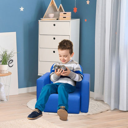 HOMCOM Kids Mini Sofa 2 In 1 Table Chair Set Children Armchair Seat Girl Boys