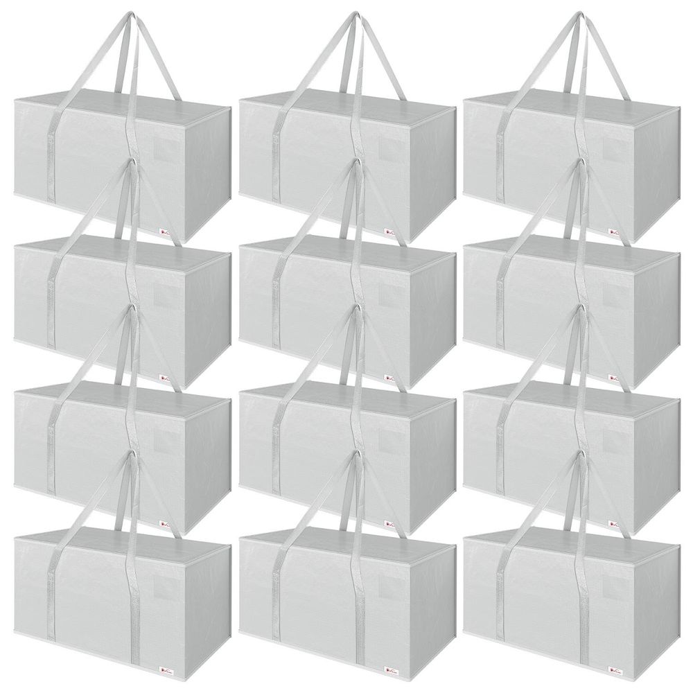 12PK MOVING BAGS GREY 1010302