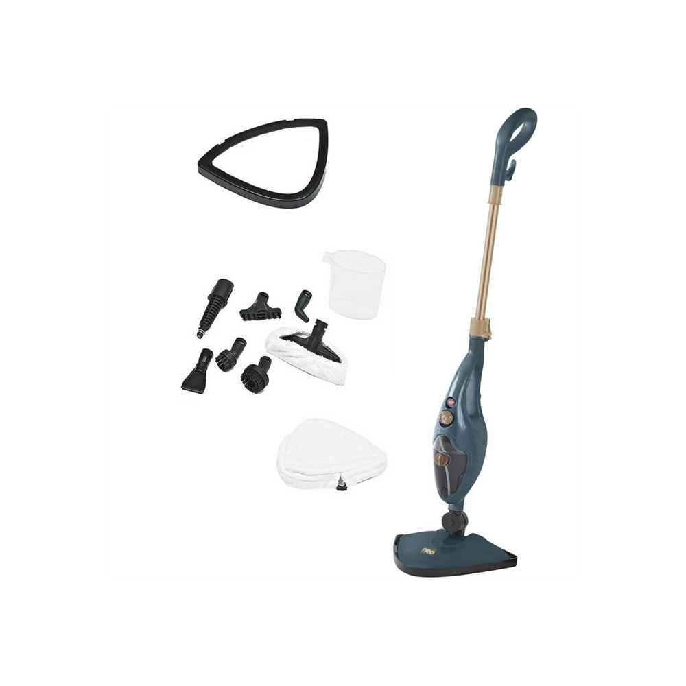 Neo Dark Grey & Copper 10 in 1 1500W Hot Steam Mop Cleaner and Hand Steamer