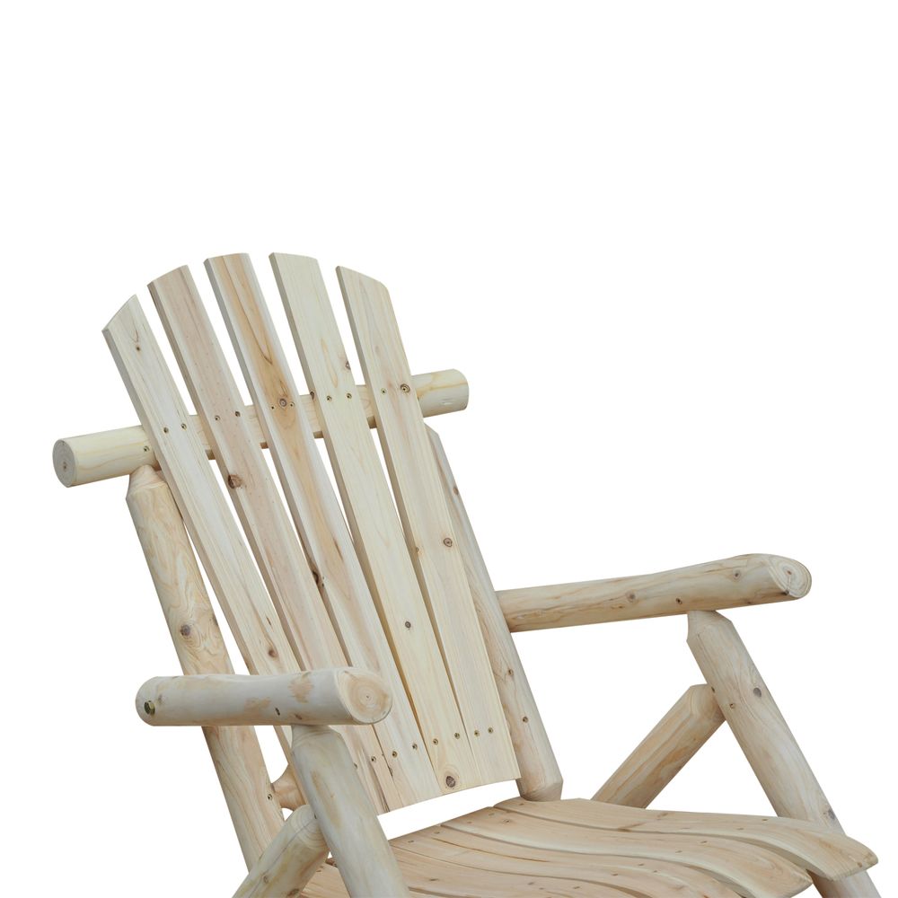 Cedar Wood Rocking Armchair, 96Lx66Wx98H cm