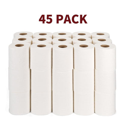 VINSANI BAMBOO TOILET ROLL - 45 PACK