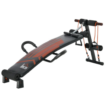 Multifunctional Sit Up Bench Utility Board Ab Exercise with Headrest