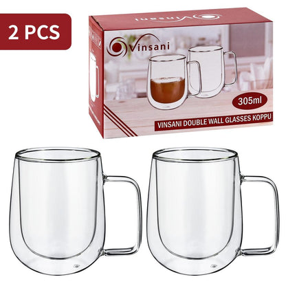 Double Wall Glasses Koppu Barware