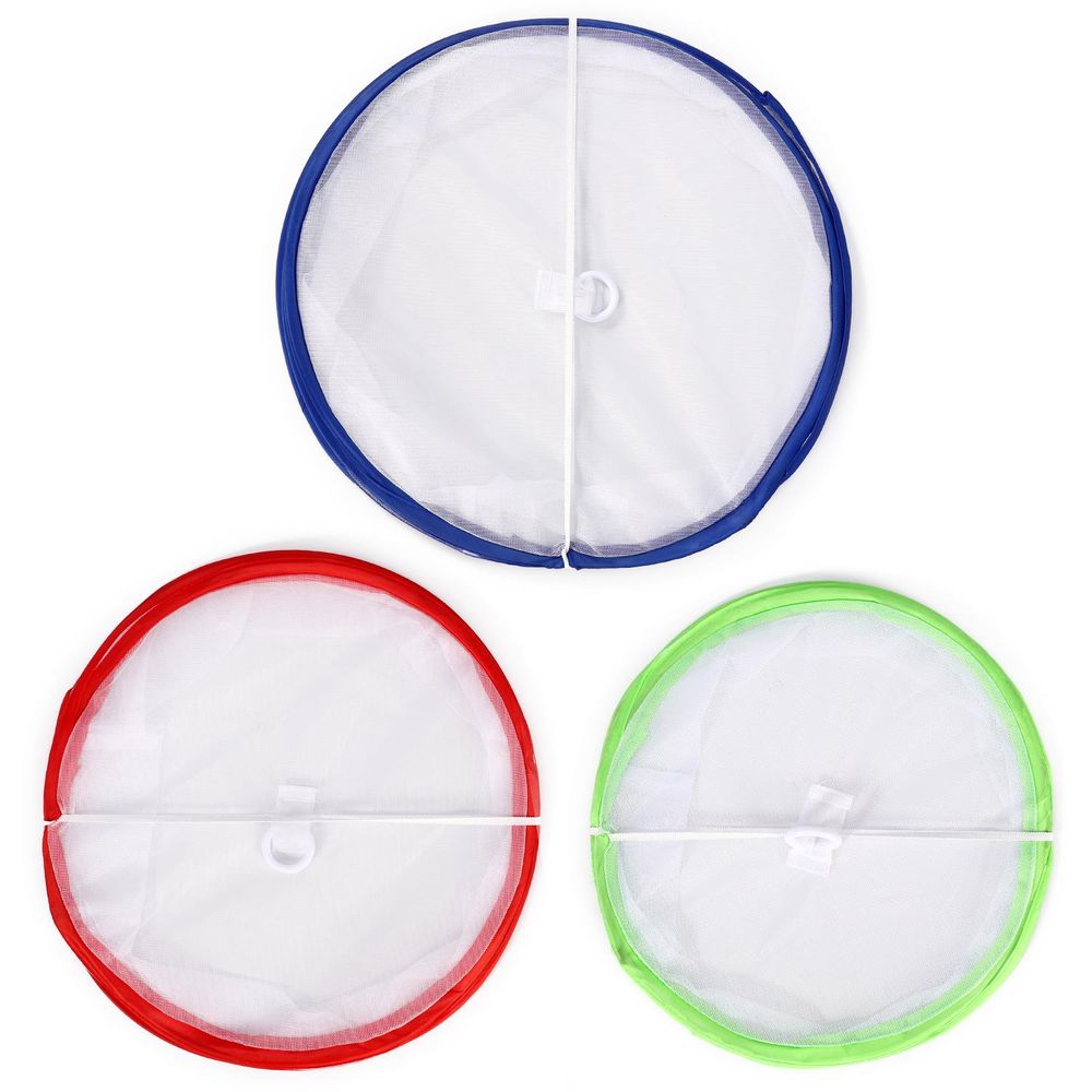 SET OF 3  Pop Up Net Food Covers