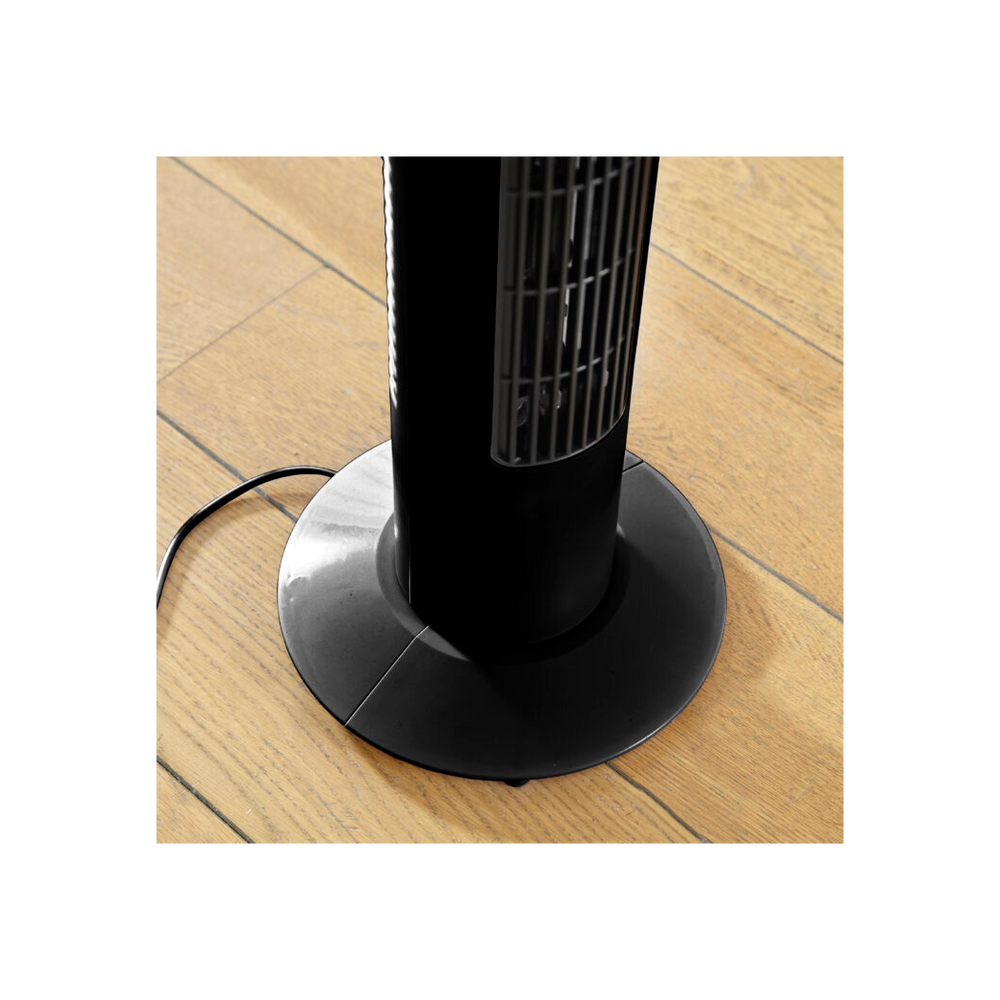 Neo 33" Aroma Free Standing 3 Speed Fan - Black