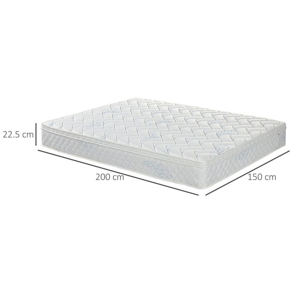 King Mattress W/ Breathable Foam Pocket Innerspring 200cmx150cmx22.5cm