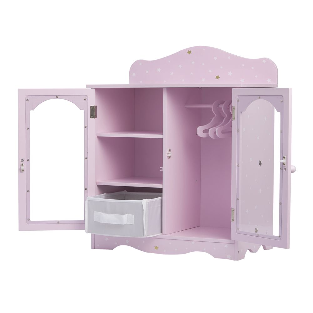 Olivia's Little World 18 Inch Doll Closet Doll Furniture With Hangers TD-0210AP