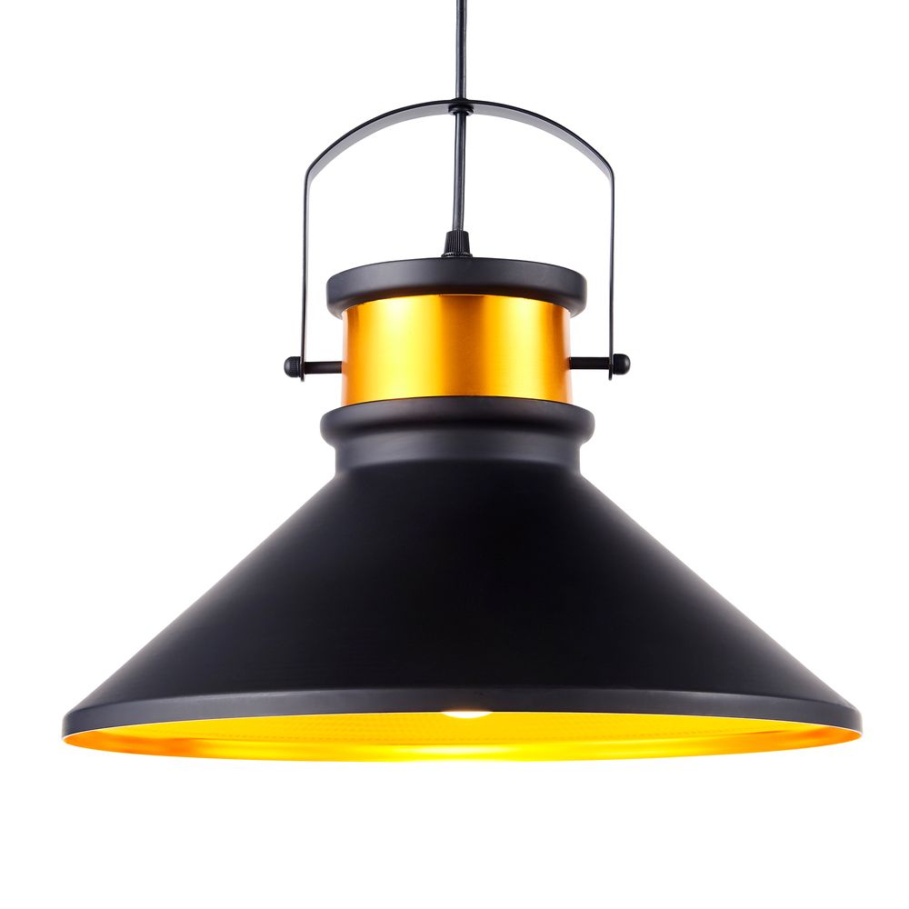 Pendant LED Light Black Modern Hanging Ceiling Lighting