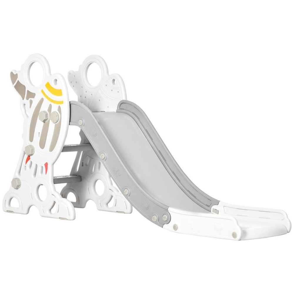 Baby Slide Freestanding Slide for Kids 1.5-3 Years Space Theme, Grey