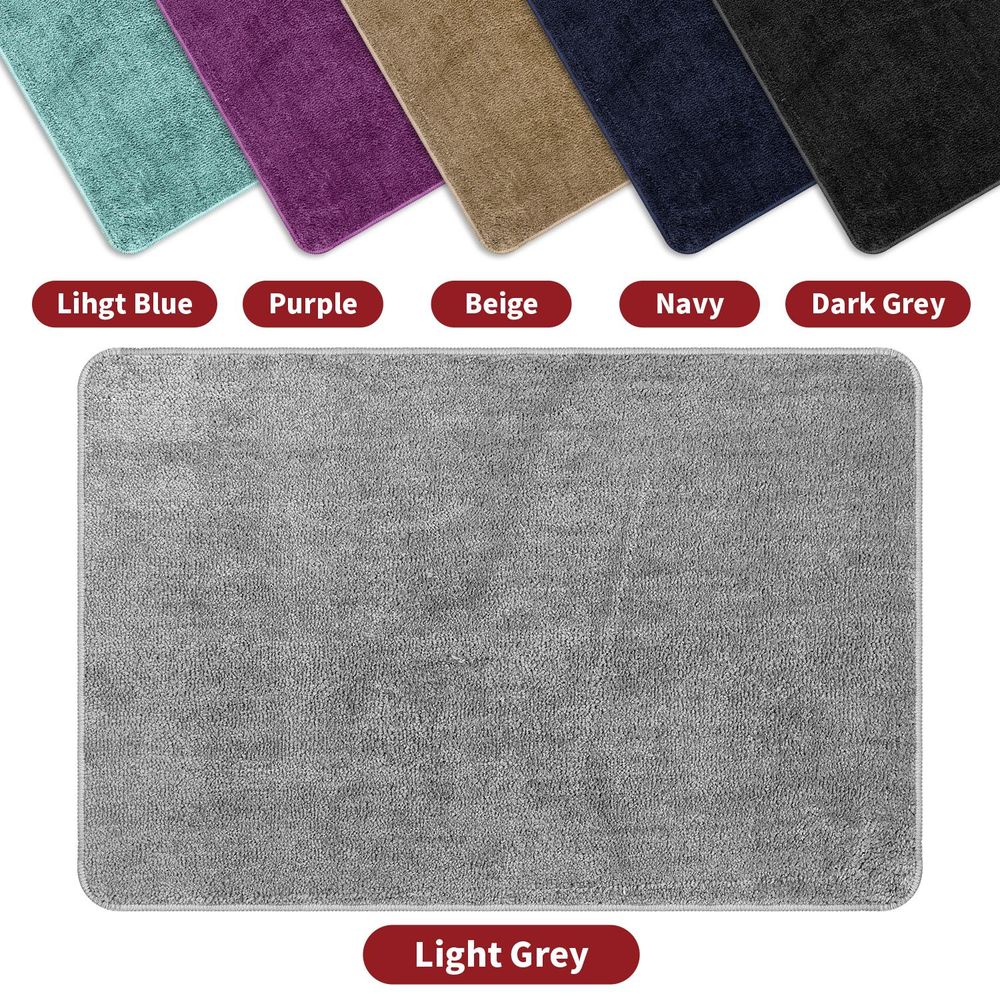 BATH MAT 60X90cm L.GREY 1010165