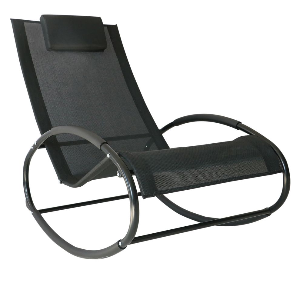 Outsunny Orbital Zero Gravity Rocking Chair, 88H cm