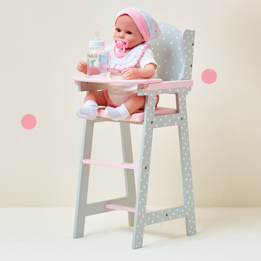 Olivia's Little World Baby Doll High Chair Doll Furniture Accessories TD-0098AG