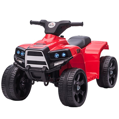 6 V Kids Ride on Cars Electric ATV for 18-36 months Toddlers Red Wine