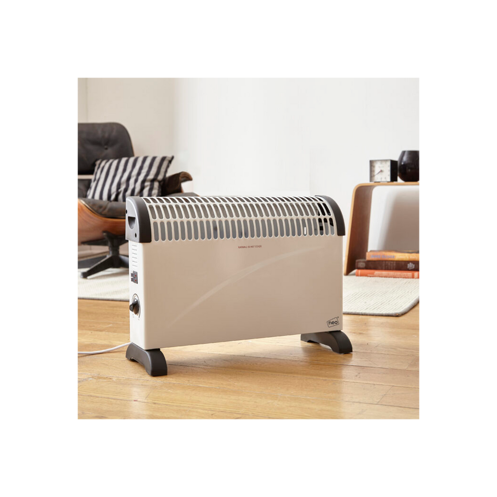 Neo Free Standing Radiator Convector Heater  3 Heat Settings