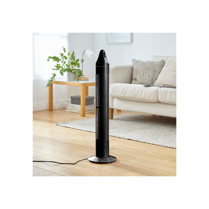 Neo 33" Aroma Free Standing 3 Speed Fan - Black