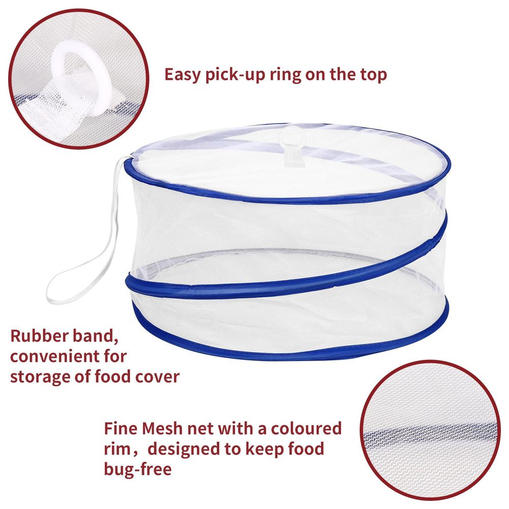 SET OF 3  Pop Up Net Food Covers