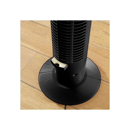 Neo 33" Aroma Free Standing 3 Speed Fan - Black