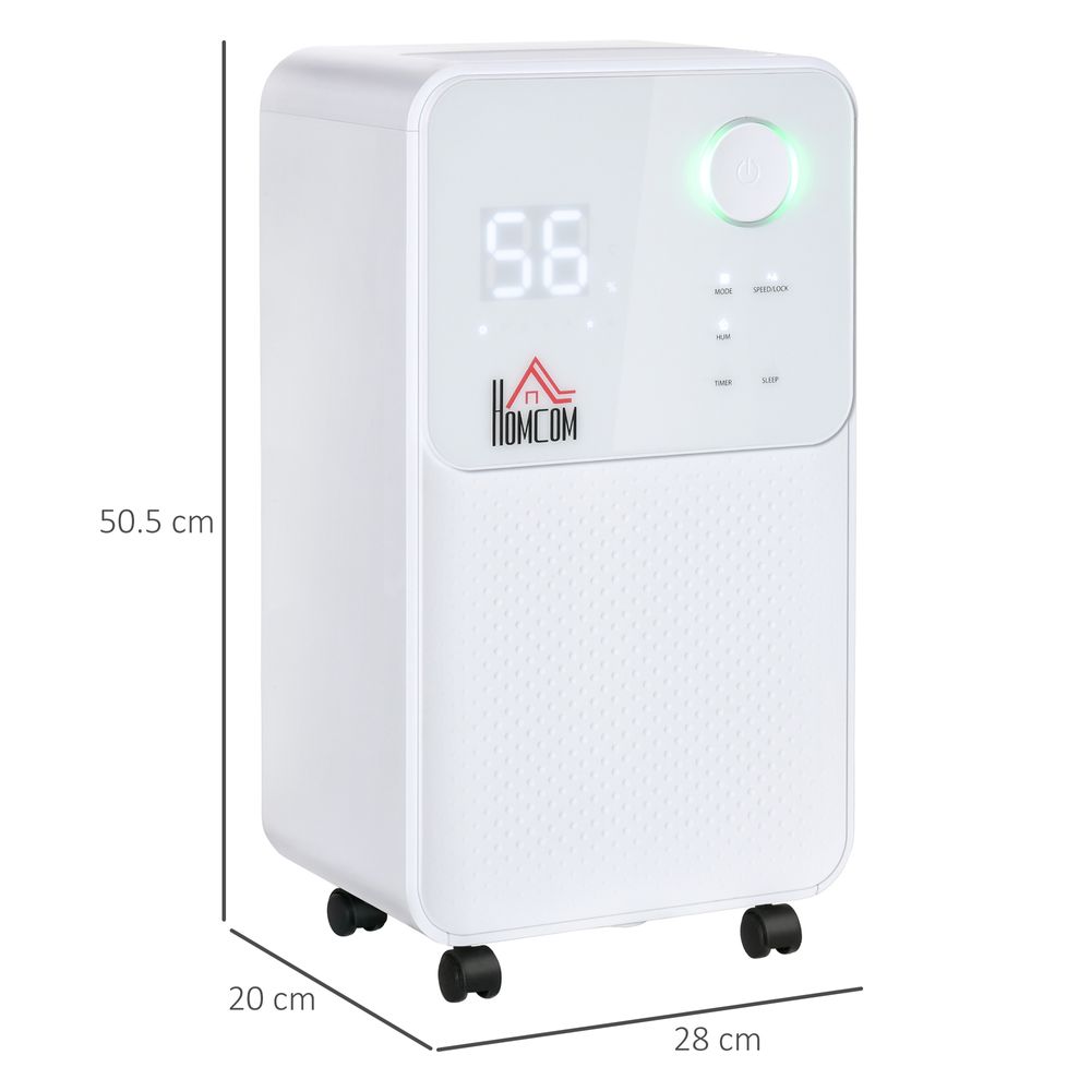 12L/Day 2000ML Portable Quiet Dehumidifier Home Laundry Room Electric Moisture