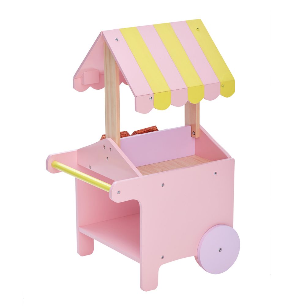 Olivia's Little World Baby Doll Wooden Pastry Cart | Dolls Accessories TD-12879A