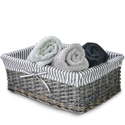 Grey Wicker Baskets Large | M&W