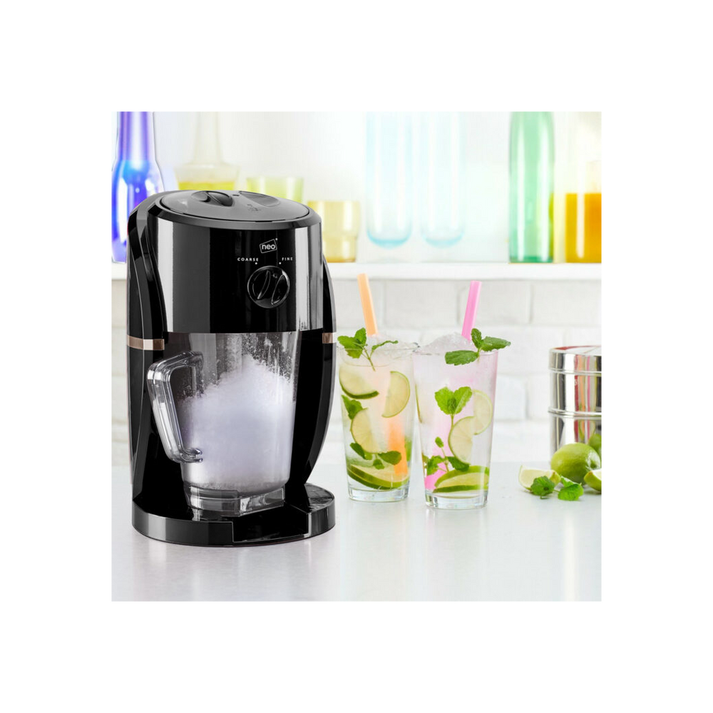 Neo Black and Copper Ice Crusher Slush Machine