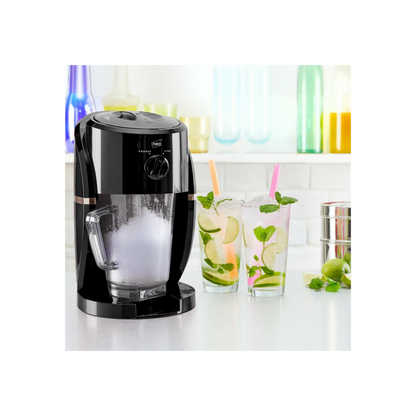 Neo Black and Copper Ice Crusher Slush Machine