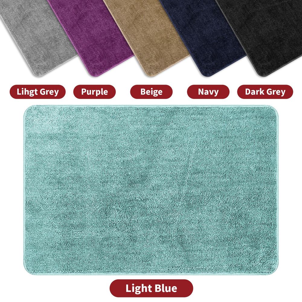 BATH MAT 60X90cm L.BLUE 1010164