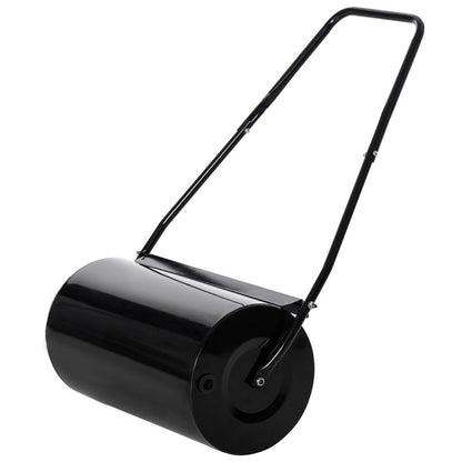 DURHAND Heavy Duty Garden Lawn Roller Push Tow Water Sand Filled 46L Equipment