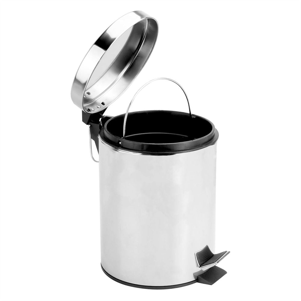 5L Pedal Bin Stainless Steel | M&W