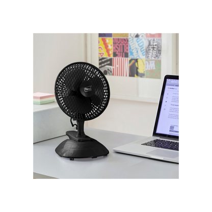 Neo Mini Clip Base Mount Desk Fan Black