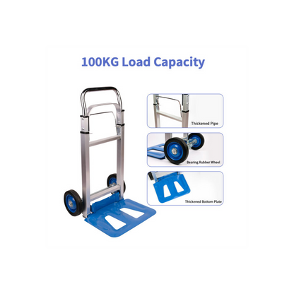 Neo 200kg Capacity Sack Trolley Folding With Extendable Handle