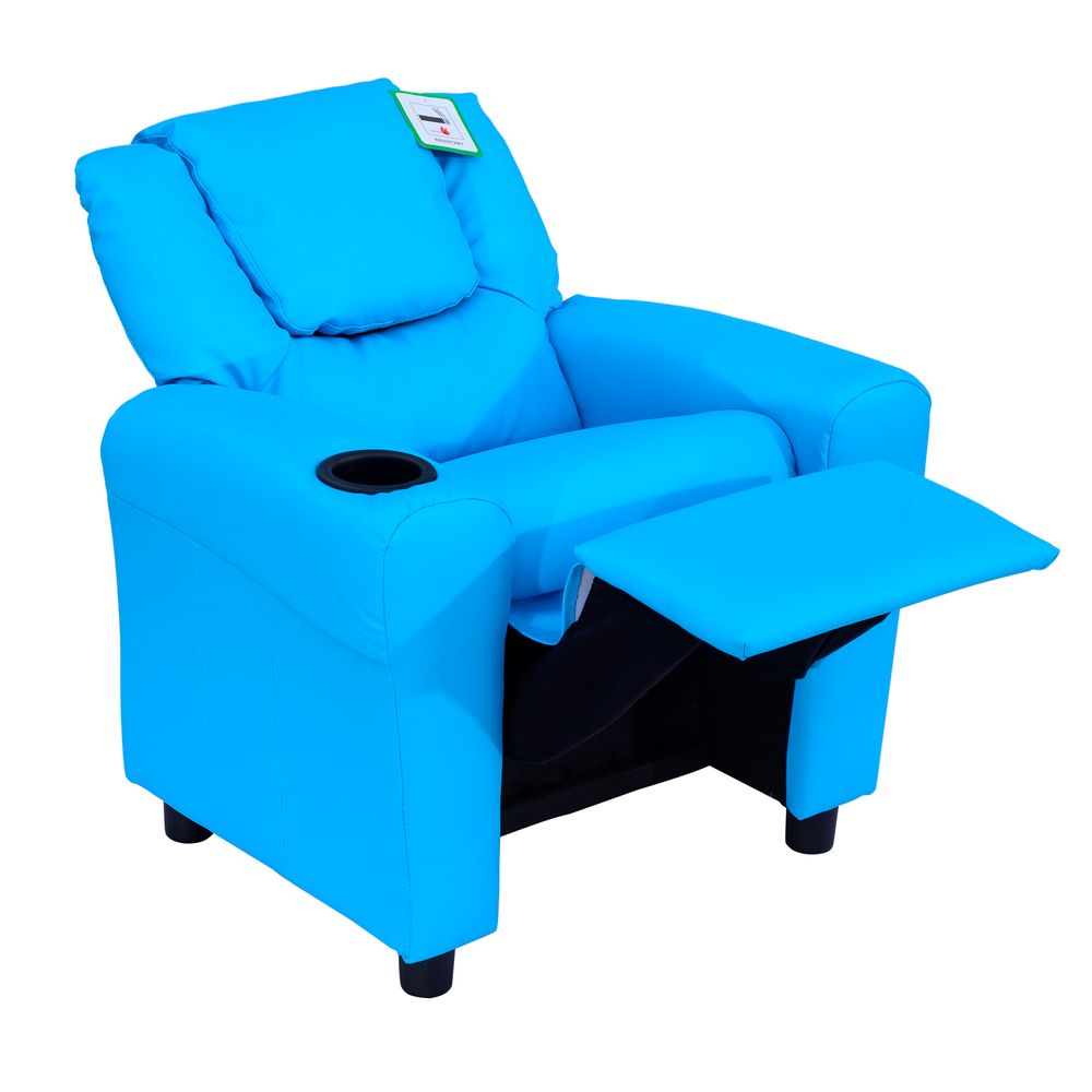 Kids Recliner Armchair Games Chair Children Seat Girls Boys Sofa HOMCOM