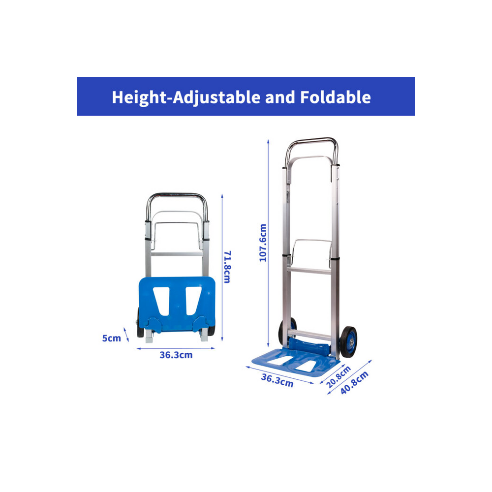 Neo 200kg Capacity Sack Trolley Folding With Extendable Handle