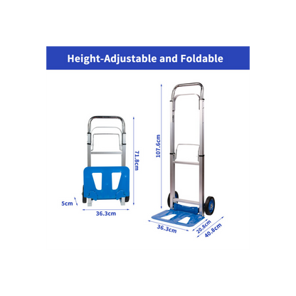 Neo 200kg Capacity Sack Trolley Folding With Extendable Handle