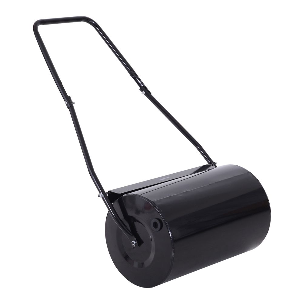 Garden Lawn Roller 38L Steel Push Grass Mower Water Sand Filled Durhand