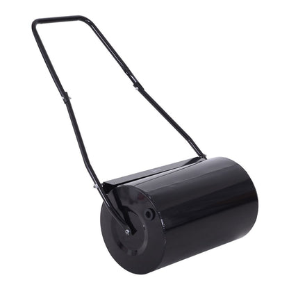 Garden Lawn Roller 38L Steel Push Grass Mower Water Sand Filled Durhand