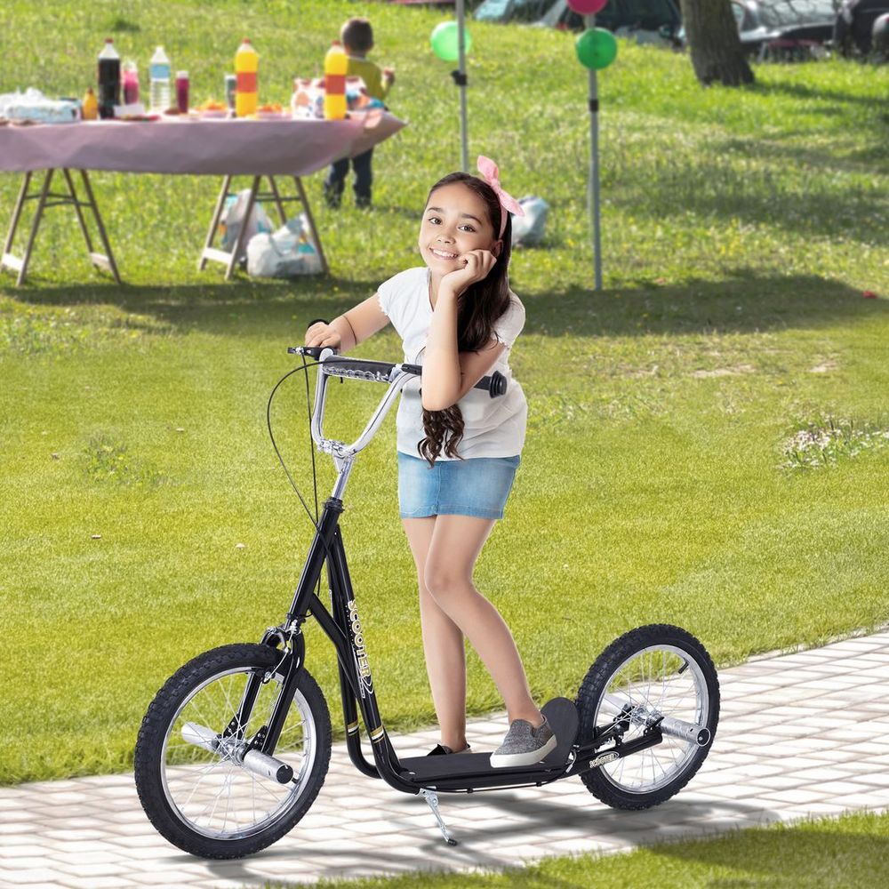 Push Scooter Girls Kids Children Stunt Bike Bicycle Adult Street Black