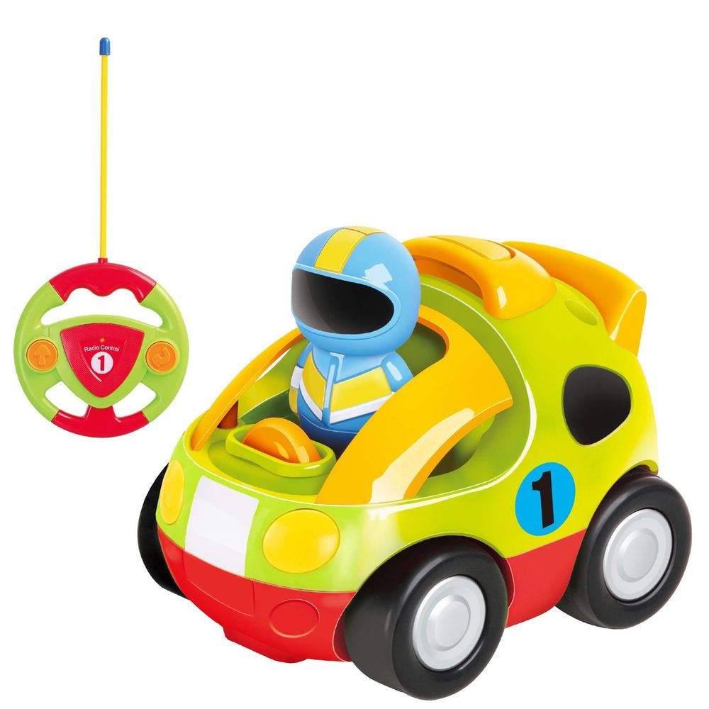 SOKA My First Remote Controlled Car for Toddlers with Light and Sound - Green