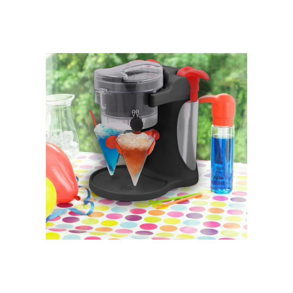 Neo Black Ice Snow Cone Slushy Maker Machine