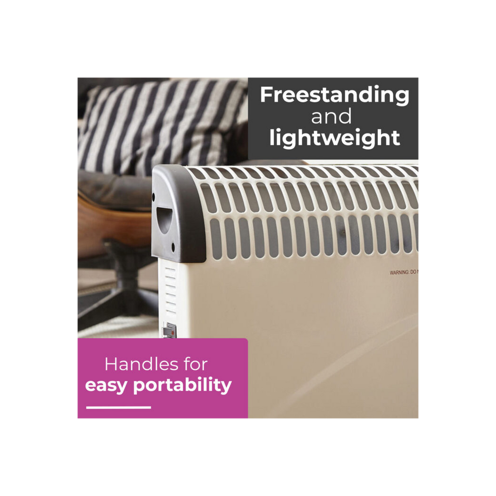 Neo Free Standing Radiator Convector Heater  3 Heat Settings