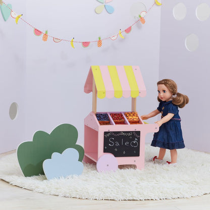 Olivia's Little World Baby Doll Wooden Pastry Cart | Dolls Accessories TD-12879A