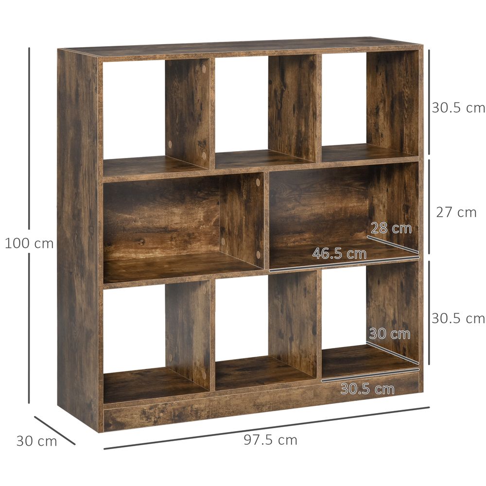 Storage Shelf 3-Tier Bookcase Display Rack  Organizer for  Office