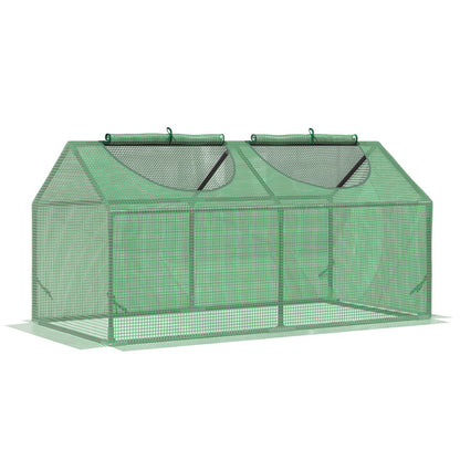 Mini Greenhouse, with Durable PE Cover, 119x60x60cm